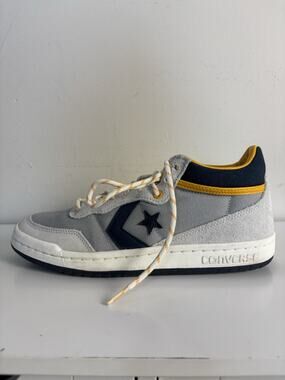 Converse Fastbreak Pro Mid Suede & Canvas Navy Grey Women’s 8 A09187C